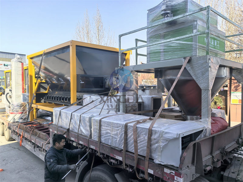 摻混肥有機(jī)肥生產(chǎn)線發(fā)貨現(xiàn)場(chǎng)